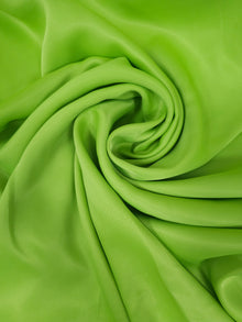  Lime Green Viscose Satin