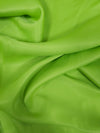 Lime Green Viscose Satin