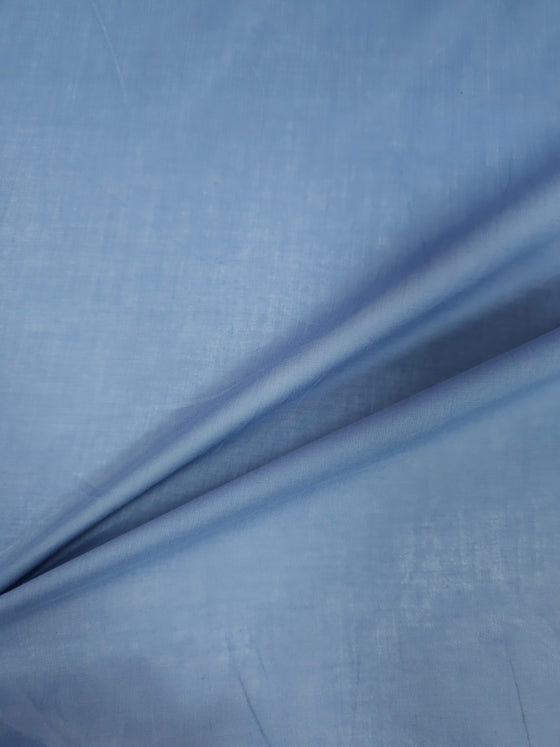 Powder Blue Cotton Voile