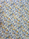 Vintage Floral Poly Viscose Blend