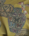 Mustard Pots & Baskets Poly Jersey