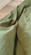Deep Sage Green Poly Crepe