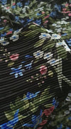 Floral Poly Plisse
