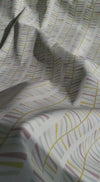 Olive Quirky ZigZag 100% Cotton