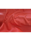 Red Tangerine Viscose-backed PU Leather