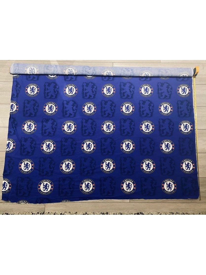 Chelsea 100% Cotton Football Club Fabric