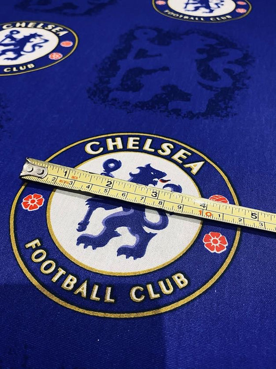 Chelsea Football Fabric - 100% Cotton