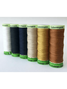  2x Matching Gutermann Poly Thread (100m)