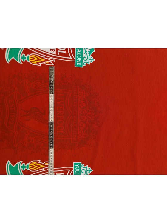 Liverpool Football Club Fabric - 60" - 100% Cotton