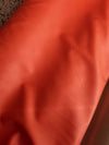 Red Tangerine Viscose-backed PU Leather
