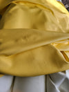 Yellow Viscose-backed PU Leather
