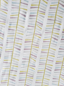  Olive Quirky ZigZag 100% Cotton