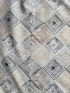 Greige Mosaic 100% Cotton