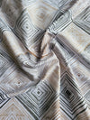 Greige Mosaic 100% Cotton