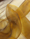 Dark Gold Crystal Organza