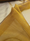 Dark Gold Crystal Organza