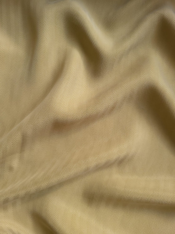 Camel Herringbone Japanese Sandwashed Cupro