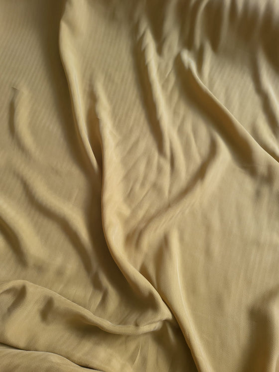 Camel Herringbone Japanese Sandwashed Cupro