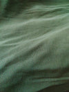 Deep Sage Green Poly Crepe