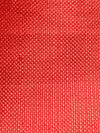 Orangey Red Heavy Coating Cotton Linen