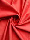 Orangey Red Heavy Coating Cotton Linen