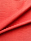 Orangey Red Heavy Coating Cotton Linen